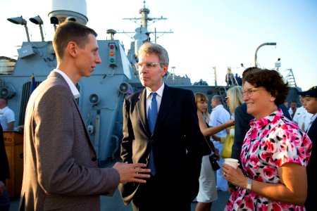 Reception with Ambassador Pyatt Aboard USS ROSS, July 24, 2016 (28477138742)