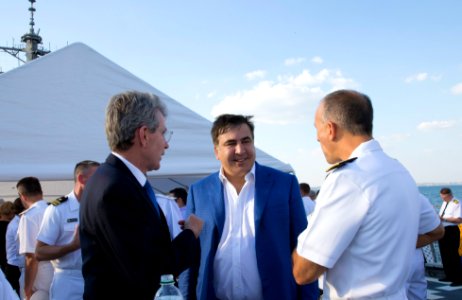 Reception with Ambassador Pyatt Aboard USS ROSS, July 24, 2016 (28505299361)