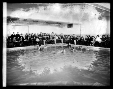 Red Cross swimming meet, Y.M.C.A. LCCN2016823640