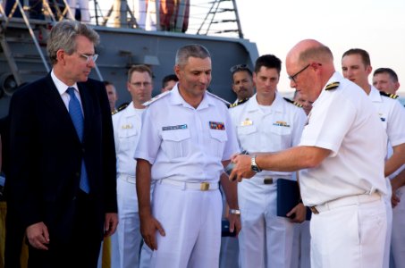 Reception with Ambassador Pyatt Aboard USS ROSS, July 24, 2016 (28505352291)