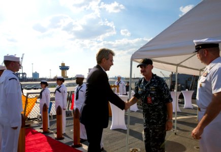 Reception with Ambassador Pyatt Aboard USS ROSS, July 24, 2016 (28550843016)