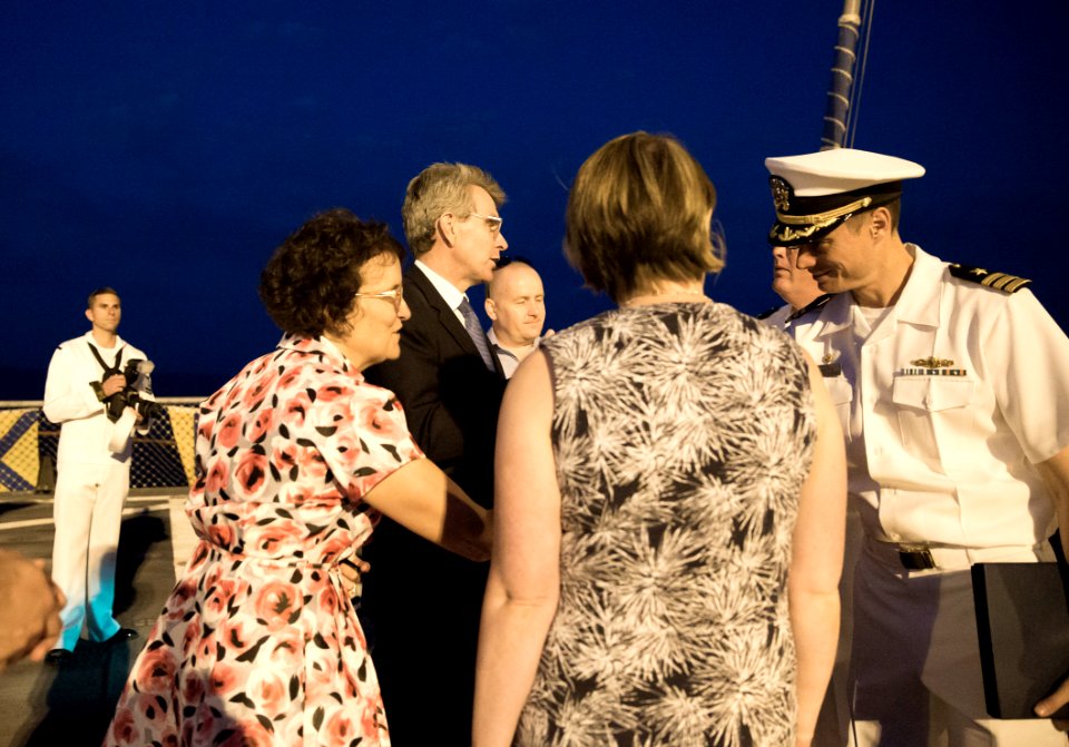 Reception with Ambassador Pyatt Aboard USS ROSS, July 24, 2016 (28550978226)