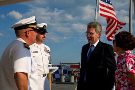 Reception with Ambassador Pyatt Aboard USS ROSS, July 24, 2016 (28583657005)