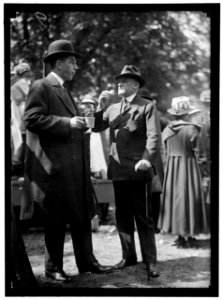 RED CROSS LUNCHEON ON GENERAL SCOTT'S LAWN. CHARLES D. NORTON, LEFT LCCN2016867803