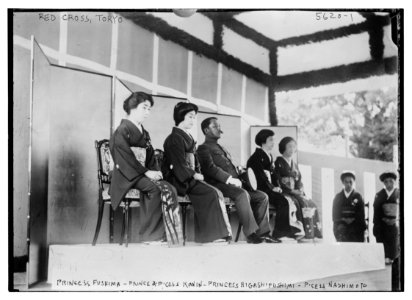 Red Cross, Tokyo- Princess Fushima, Prince & Princess Kanin, Princess Higashi Fushimi and Princess Nashimoto LCCN2014713726