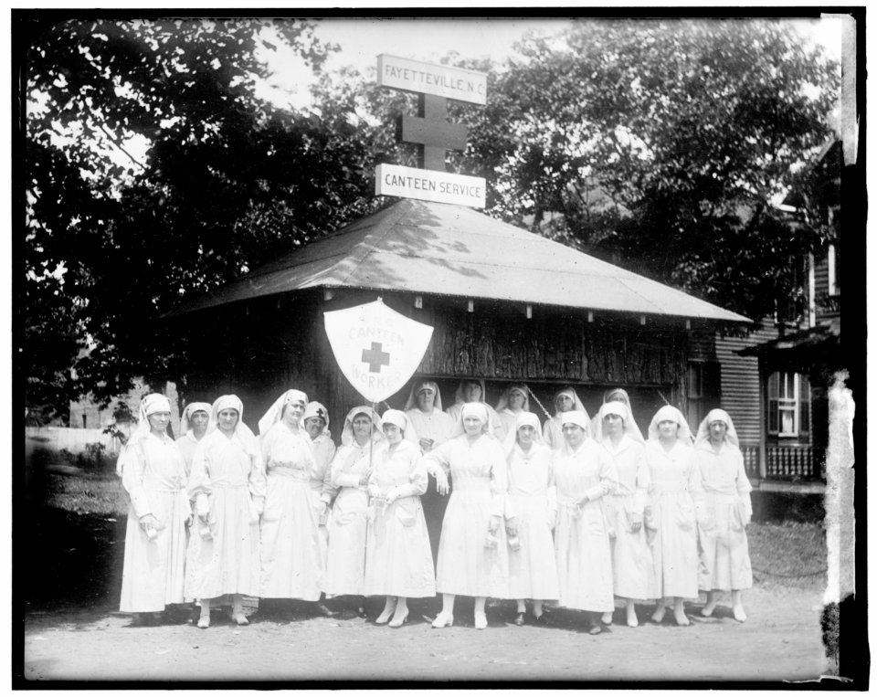Red Cross- Fayetteville, N.C. Canteen Service LOC hec.14004