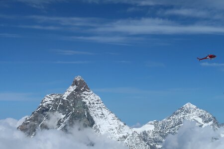 Helicopter swiss zermatt