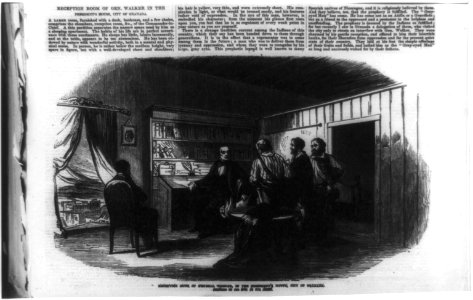 Reception room of General Walker, in the President's House, city of Granada LCCN99614032