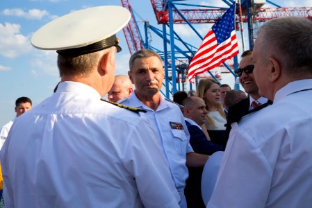 Reception with Ambassador Pyatt Aboard USS ROSS, July 24, 2016 (27966444744)