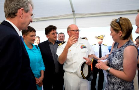Reception with Ambassador Pyatt Aboard USS ROSS, July 24, 2016 (28299390620)