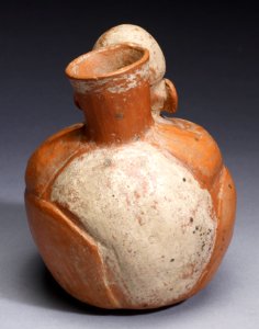Recuay - Spouted Effigy Vessel - Walters 482847 - Back