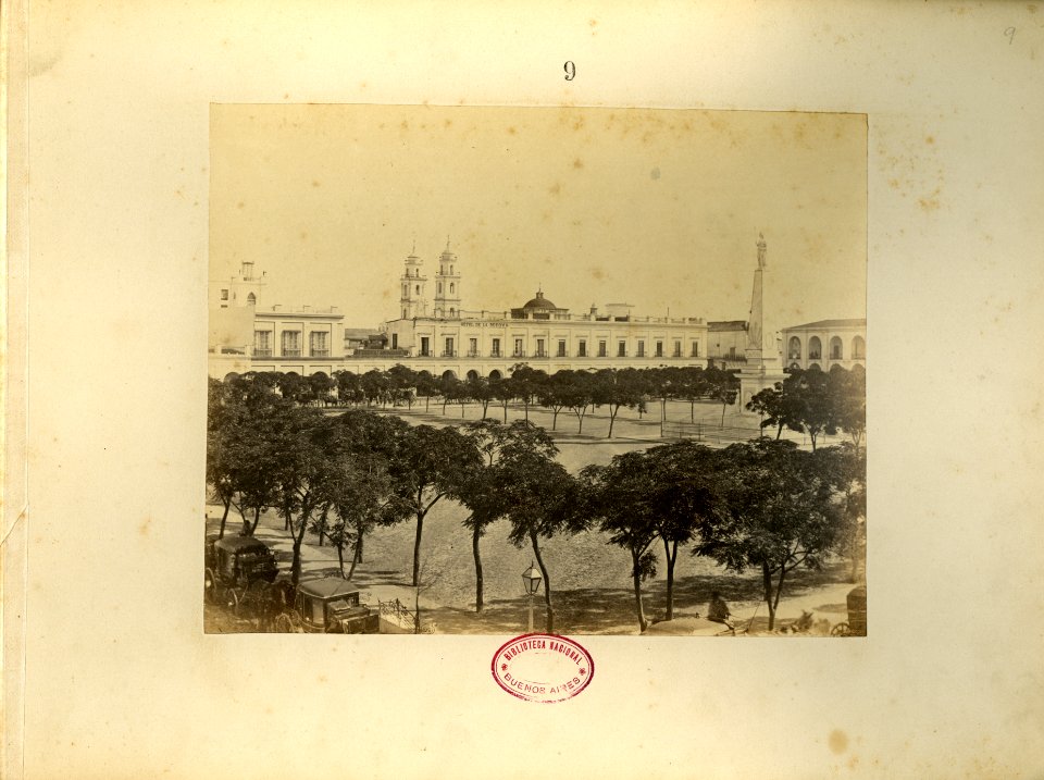 Recuerdos de Buenos Ayres - 09 - Plaza de La Victoria y Recova Nueva