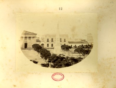 Recuerdos de Buenos Ayres - 12 - Plaza de La Victoria y Pirámide