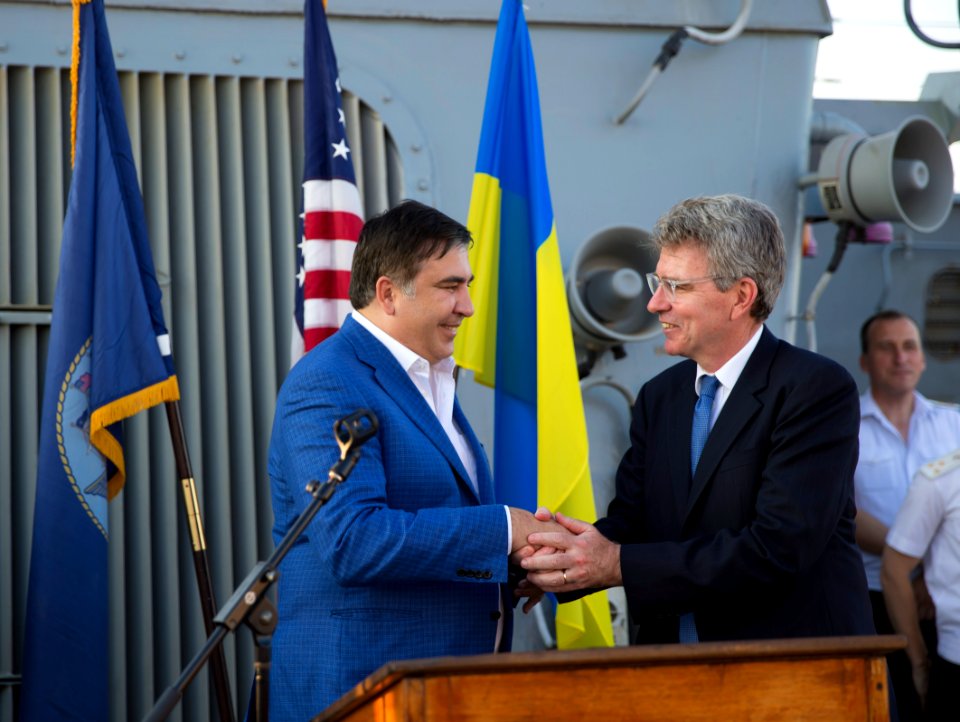 Reception with Ambassador Pyatt Aboard USS ROSS, July 24, 2016 (28477134532)