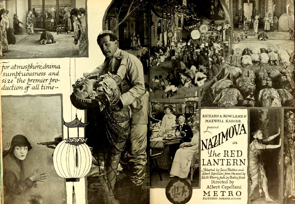 Alla Nazimova in The Red Lantern