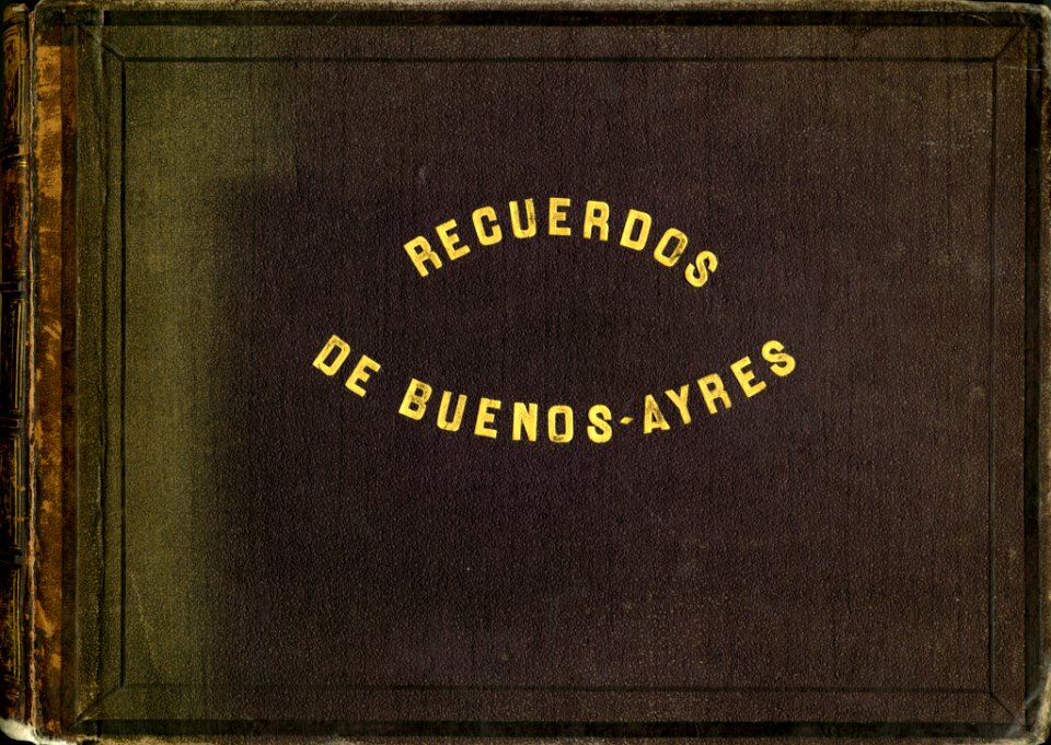 Recuerdos de Buenos Ayres - Tapa
