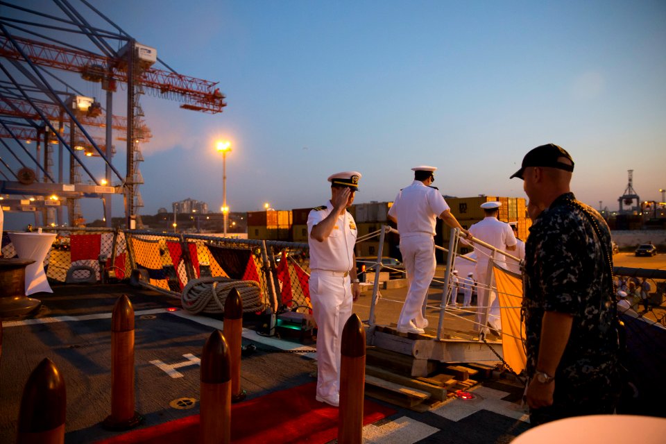 Reception with Ambassador Pyatt Aboard USS ROSS, July 24, 2016 (28477183892)