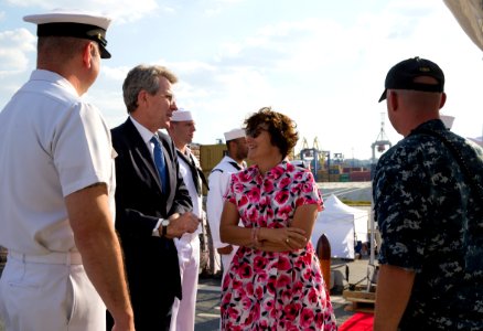 Reception with Ambassador Pyatt Aboard USS ROSS, July 24, 2016 (28505260031)