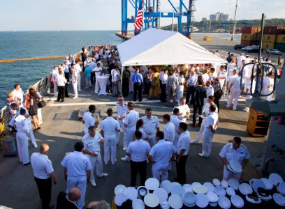 Reception with Ambassador Pyatt Aboard USS ROSS, July 24, 2016 (28505284961)