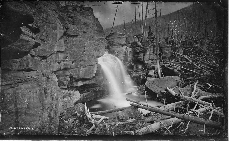 Red Rock Falls. Gunnison County, Colorado - NARA - 517008