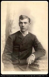 Reed Smoot circa 1880 (245 MSS P 24 B2 F9)