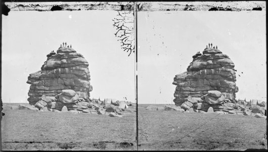 Reeds Rock near Sherman, Albany County, Wyoming - NARA - 517620