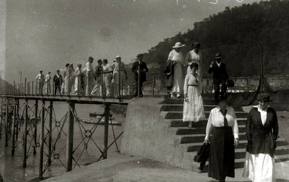 Regata de veleros en la bahía de la Concha (3 de 6) - Fondo Car-Kutxa Fototeka