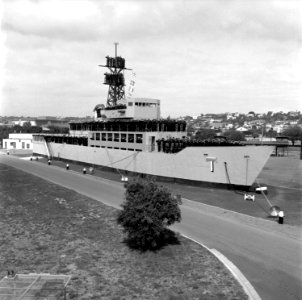 Refitted USS Recruit (TFFG-1) at San Diego in 1982