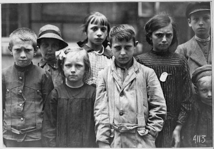 Refugee children at Grand Val, near Paris, France, where a home has been established for them by the American Red... - NARA - 533650 photo
