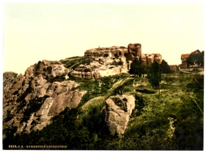 Regenstein Castle near Blankenburg (Ruins), Hartz, Germany-LCCN2002713826