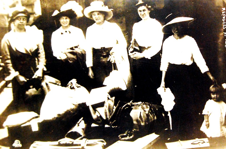 Refugees from Veracruz taken to Galveston, Texas, April 1914 (27012724390)