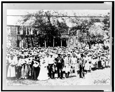 Refugees which come into town from devastated districts LCCN98504981