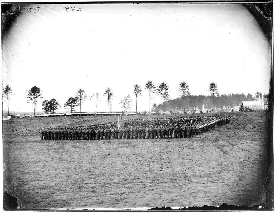 Regiment formed in square against Cavalry (4166039491)