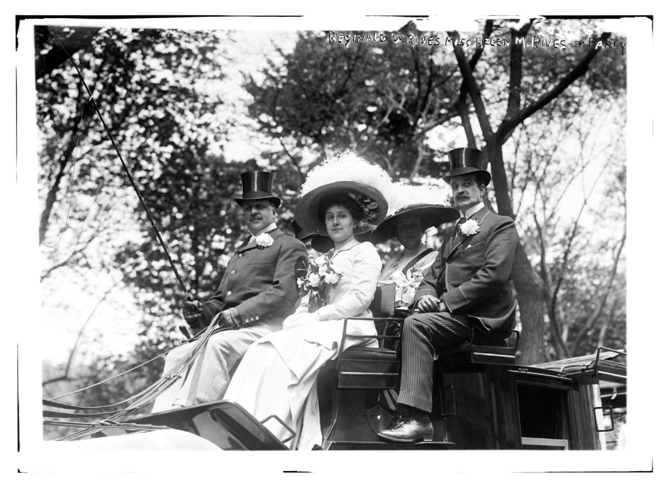 Reginald W. Rives, Miss Helen M. Rives & party LCCN2014688055