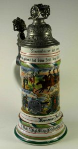Regiments-Bierkrug von Julius Otto Ihle, item 1