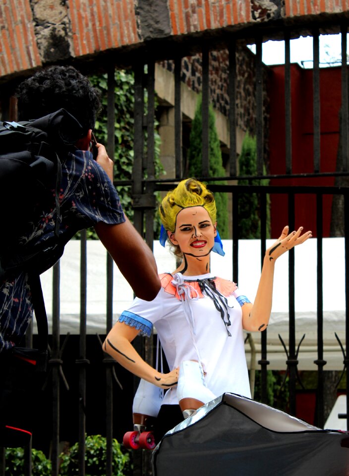 Model photo person