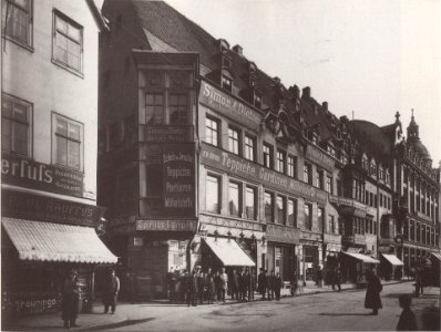 Reichsstrasse Leipzig um 1900