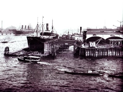 Reiherstiegwerft Hamburg um 1900