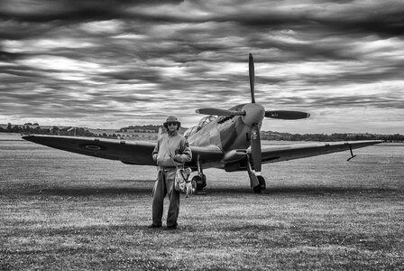 Ww2 vintage aviation photo