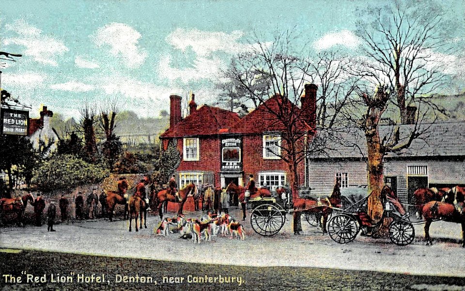 Red Lion (Jackdaw Inn) in Denton, Dover, Kent, England