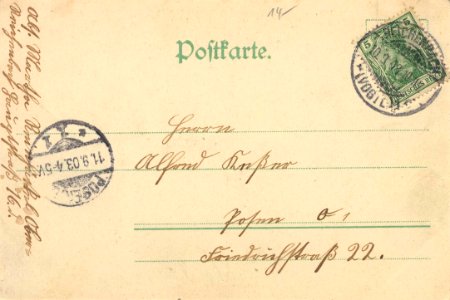Reichenbach (Vgtl.), Sachsen - Königsplatz (back) (Zeno Ansichtskarten)