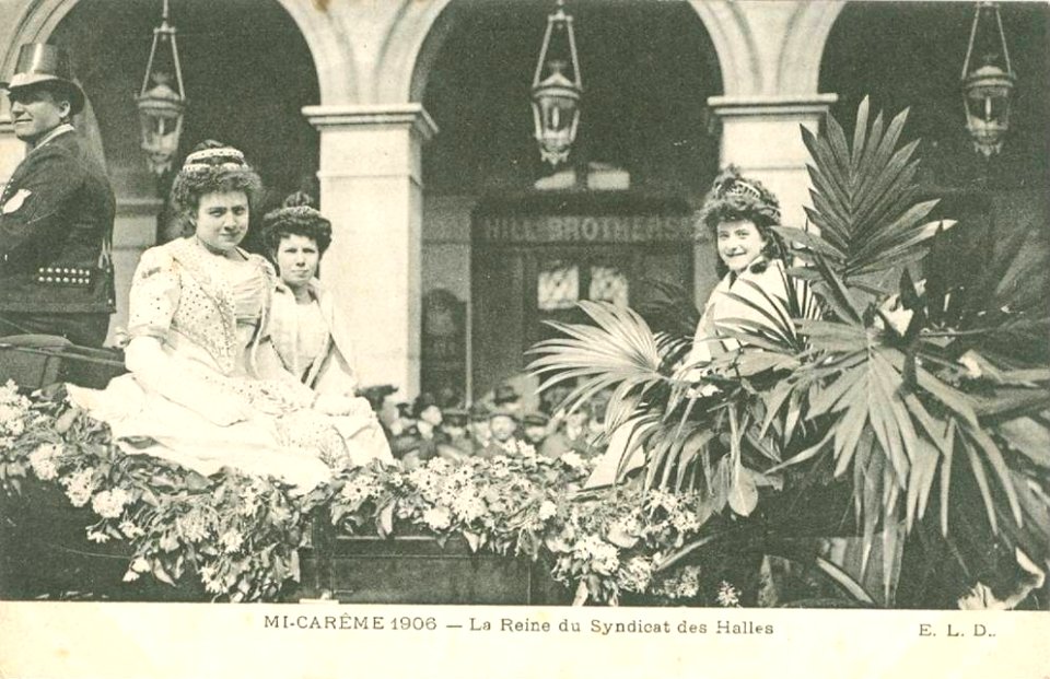 Reine du Syndicat des Halles 1906