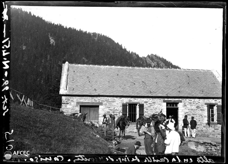 Refugi dels guardes forestals al Canigó (AFCEC VIDAL A 0510)