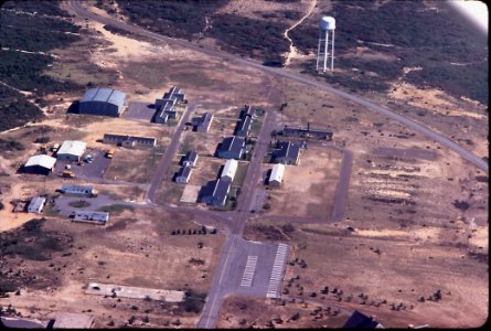 Redeveloped Camp Wellfleet with water tower