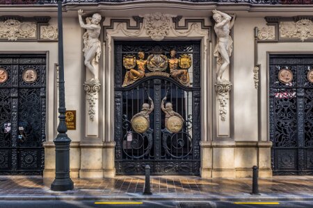 Architecture entrance spanish