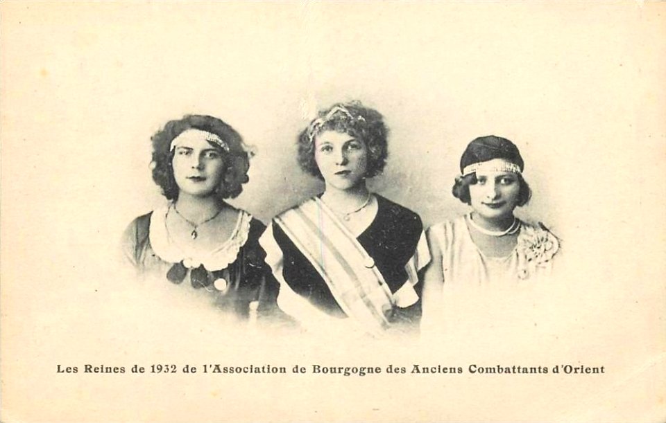 Reines 1932 de l'Association de Bourgogne des Anciens Combattants d'Orient