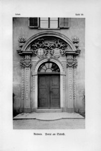 Reitwein Portal am Schloss Lebus Tafel 29