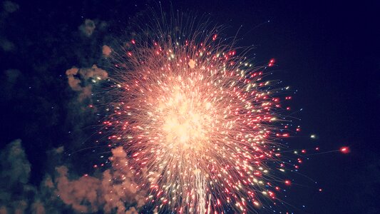 Celebration party fireworks