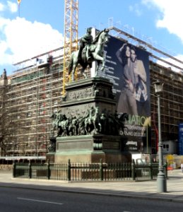 Reiterstandbild - Friedrich der Große - Ansicht Ost
