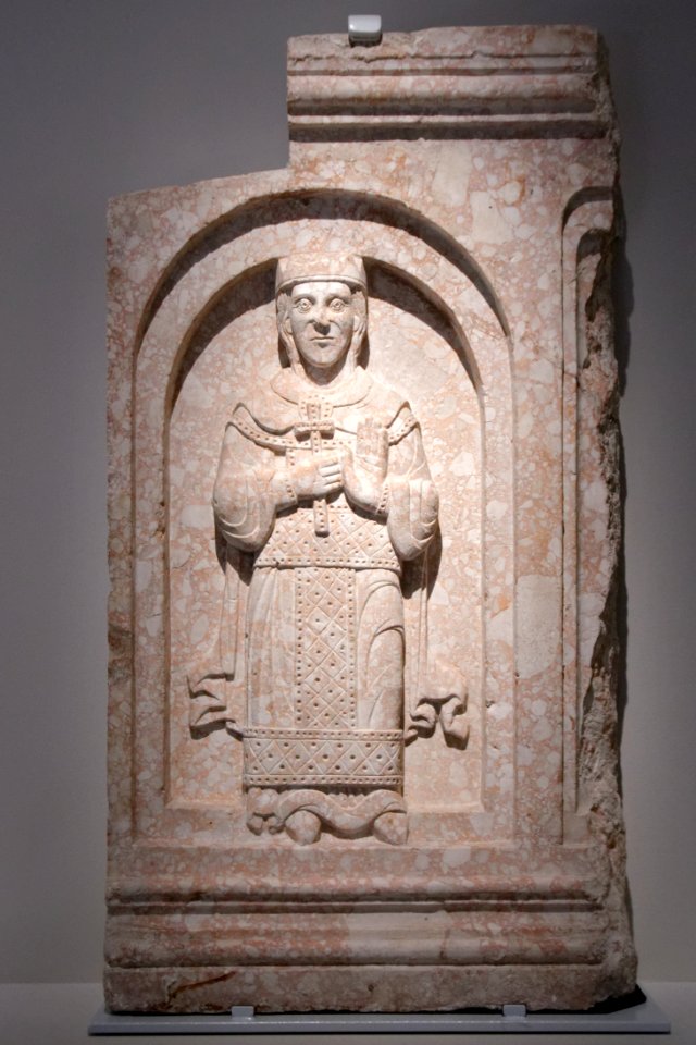 Relief with saint Anastasia PEAE Zadar